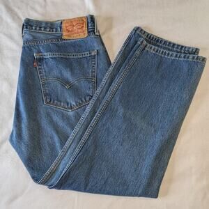 Men's Levi's 505 Regular Fit Denim Jeans for Men 36 x 29